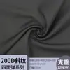 Muestra Gratuita de Tela de Sarga Elástica en Cuatro Direcciones 200D, Resistente a las Arrugas, de Secado Rápido, Alta Elasticidad, Tie-Dye para Trajes y Ropa Casual