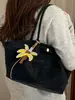 Bolsa de Tote Relajada de Alto Valor Retro Casual Estilo Nuevo para Viajes Diarios Bolso de Hombro Único Bajo el Brazo Bolso de Mano de Gran Capacidad