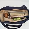 Bolsa de Ombro Leve Simples para o Dia a Dia em Nylon Estilo Japonês Bolsa Tote de Lona Grande Capacidade Design de Nicho