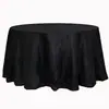 Ds Supplies Toalhas de Mesa Redondas Modernas Simples de Poliéster Amassado para Hotéis, Casamentos, Banquetes, Festas de Aniversário e Toalhas de Mesa Decorativas