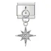 Nuevo producto transfronterizo 2026: Broche modular italiano, colgante de fase lunar y accesorios de decoración para pulseras DIY, disponibles para venta al por mayor mixta