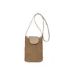 Bolsa artística para teléfono móvil estilo coreano, bolso pequeño popular para mujer, nuevo bolso de moda 2026, bolso simple de hombro y cruzado