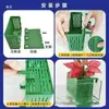 Taza de Plantación de Pared para Acuario, Taza para Plantas Acuáticas, Cesta de Plantación Hidropónica Hueca Colgante para Tanque de Tortugas, Cesta Colgante Cuadrada Multifuncional de Almacenamiento