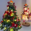 Kit de Materiales para Árbol de Navidad de Palitos Retorcidos Hechos a Mano DIY Decoraciones de San Valentín Adornos de Escritorio Regalos Festivos para Amigos