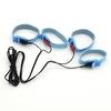 [Serie de descarga eléctrica con control remoto] descarga eléctrica anillo azul masturbador masculino bloqueo de orgasmo anillo de esperma accesorios SM juguetes sexuales