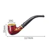 Mini Cachimbo de Incenso de Uma Mordida Mini Chefe Tradicional à Moda Antiga Masculino Portátil Balde Removível Limpeza Panela de Metal Econômico