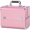 Caja de Herramientas para Tatuajes, Caja de Maquillaje de Gran Capacidad y Belleza de Pestañas para Maquilladores, Tatuaje de Cejas, Maleta para Masaje de Pies, Maquillaje de Belleza