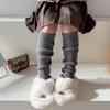 Conjunto de calcetines para niña, primavera y otoño, calcetines tejidos japoneses, protectores de piernas cálidos en tubo, conjuntos de piernas de lana, fabricantes por lotes