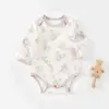 Mameluco para bebé, diseño de no quitar, grado antibacteriano 10A, adecuado para todas las estaciones, hecho de algodón puro