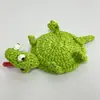 Posavasos de Ardilla Dientes de Sable Era de Hielo Producto Terminado Transfronterizo Hilo Tejido Hecho a Mano Creativo Divertido Alivio del Estrés Venta al por Mayor