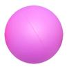 Venta al por mayor de punto Bola de fascia de silicona 6.3CM Sólida Bola de masaje para yoga Color hockey Opcional LOGO Se puede imprimir