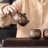 Tetera Xishi de Fénix y Dragón que Cambia de Color, Taza de Té de Dragón y Fénix Auspiciosos, Tetera Rompeaguas Semimanual, Souvenir para Evento de Negocios de Empresa