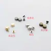 Fuente de Suministro de Guangzhou: Herrajes Metálicos para Bolsos, Accesorios para Bolsos, Tachuelas de Fondo con Forma de Champiñón, Herrajes para Bolsos, Tachuelas Redondas con Doble Fondo en Forma de Cubo