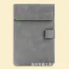 Bloco de conferência A4 clipe couro prancha de registro negócios magnético porta-caneta pasta de escritório clipe para anotações
