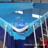Los fabricantes de Hebei suministran soportes de lona para piscinas, piscinas inflables móviles grandes.
