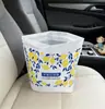 Bolsa de basura para coche, tipo adhesivo engrosado, bolsa de almacenamiento a prueba de fugas para el coche, bolsa de basura para coche tipo adhesivo