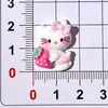 Óculos de Sol Cartoon Fofos, Saia, Gato, Acessórios para Máquina de Bonecos com Cola de Creme DIY, Grampo de Cabelo, Adesivo Guka, Fivela de Sapato, Resina