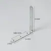 Conector de suporte de prateleira de armário cantoneira ferragens para móveis atacado 90 graus guarda-roupa triângulo suporte fixo código de ângulo reto