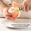 Pelador de Frutas de Cocina Rallador Multifunción Pelador de Verduras Papa Zanahoria Pelador Antideslizante de Uso Doméstico Accesorios de Cocina