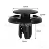 Clipe de carro adequado para Honda Acura, furo de 8 mm, clipe de para-choque 91512-SX0-003, material de alta qualidade