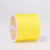 Producción de muestras personalizable OEM No. Hilo de jade 72 50 metros Hilo tejido a mano para manualidades Número de color teñido Material de hilo para abalorios