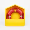 Aro salvavidas marino para operaciones acuáticas, Anillo salvavidas para prevención de inundaciones y socorro en casos de desastre, Aro salvavidas de plástico marino de gran flotabilidad para prevención de inundaciones y emergencias