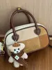 Bolso Tote Patchwork de Diseño de Nicho 2026 Nuevo Bolso Cruzado de Moda Bolso de Bolos de Alto Valor para el Trayecto Bolso de Hombro Único