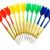 Venta al por mayor 17g dardo aguja color plástico blando de una pieza resistente a caídas vuelo estándar puesto globos dardos