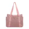 Bolsa de mano transfronteriza para mujer, color liso estilo japonés, gran capacidad, diseño casual y simple, adecuada para mamás, bolso de mano de lona