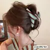 Nuevo estilo primavera y verano pinza de tiburón grande para mujer con un toque de alta gama, no daña el cabello, pinza de pelo para la nuca, accesorio para el cabello