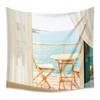 Tapiz Transfronterizo Bohemio Tapiz Decorativo para Habitación Tela Decorativa Tela de Fondo Tapiz Paisaje Ins Tapiz