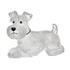 Caja de Almacenamiento Transparente para Pelo de Cachorro Colgante Gashapon West Highland Pomeranian Llavero de Recuerdo Colgante para Bolsa