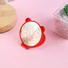 Mini Espejo Plegable de Oso Portátil, Lindo Espejo de Plástico de Mano, Espejo de Maquillaje Plegable, Espejo Pequeño para Llevar