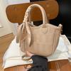 Bolsa de balde de nicho de estilo coreano de alta qualidade 2024 outono e inverno nova moda all-match bolsa de ombro bolsa feminina crossbody