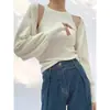 Cárdigan de Hielo de Seda Tejido Blanco para Mujer en Verano con Falda de Tirantes y Blusa, Chal Pequeño, Top Chaqueta Corta