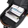 Mochila Casual da Moda, Mochila de Rodinhas Multifuncional, Bolsa para Notebook de Viagem de Negócios, Bolsa de Viagem de Grande Capacidade para Embarque