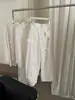 Calça Casual Longa de Cintura Alta Wide Leg Estilo Coreano Minimalista para Mulheres, Solta e Versátil, Perna Reta - Verão Girl XIA'X