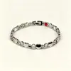 Pulsera Magnética de Corazón Color Oro Rosa para Mujer, Pulsera de Aleación de Zinc con Corazón Hueco Sólido Entrelazado, Simple y Versátil, Ajustable