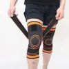 Tiras Esportivas, Joelheiras Pressurizadas, Tricô para Basquete, Ciclismo, Corrida, Montanhismo, Proteção Fixa para Menisco do Joelho, Equipamento de Proteção Profissional