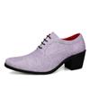 Nuevos Zapatos de Hombre Primavera 2026, Zapatos Casuales de Talla Grande, Zapatos de Boda para Hombre, Zapatos de Moda de Tacón Alto para Hombre