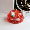 Adorno Creativo de Dibujos Animados con Líquido Fluido Artículos en Vivo Decoración Linda para Escritorio Adorno Artesanal Regalo Pequeño para Estudiante