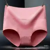 Ropa interior para mujer algodón en la entrepierna cintura alta abdomen cadera primavera y verano talla grande calzones tela de algodón ropa interior para mujer