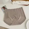 Ropa interior para mujer tipo nube, sin costuras, levanta glúteos, seda helada, embellece la piel, sexy, control de abdomen, cintura media-alta, secado rápido, transpirable, 10A antibacteriana