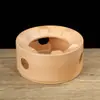 Nuevo Estilo Chino Horno de Velas Estufa Cálida para Té Set Base Cálida para Té Olla de Cerámica de Barro Blanco Estufa Eléctrica de Cerámica Tetera Base Cálida para Té