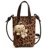 Bolsa Leopard Print Tendência de Nicho deste Ano para Mulheres, Nova Bolsa Transversal Versátil de Outono 2026, Bolsa para Celular Super Popular