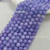 Pedra Natural Cor Pedra Branca Otimizada Contas Redondas de 6~10mm Contas Soltas Pulseira de Três Cores Acessórios para Colar