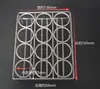 Suporte para cadinhos de mufla suporte para cinzeiros suporte para volatilização suporte para teor de cinzas 4 furos 6 furos 8 furos 10 furos 12 furos material níquel-cromo