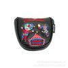 Al por mayor En stock Payaso Béisbol Globo Aerostático Cubre Putter Pu Suave Semicircular Recto Magnético Cubierta para Putter de Golf