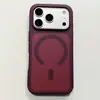 Adecuado para Apple 18 PRO, con textura similar a la piel y fijación magnética; iPhone 17 con acabado mate, acabado mate y funda protectora 16 resistente a caídas