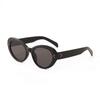 Gafas Xunge 2252 Montura Grande Cubre Rostro Montura Ovalada Carey Gafas de Sol Multicolor Gafas de Sol con Remaches para Mujer Hombre